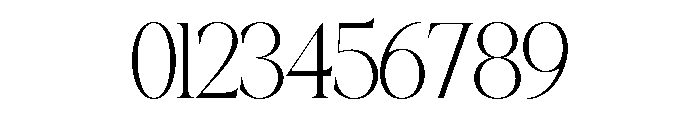 MUSTYSERIF-Thin Font OTHER CHARS