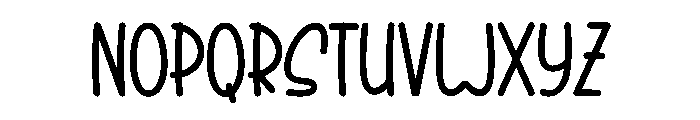 Mucis Festival Font UPPERCASE