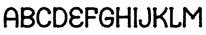 Muffin Bubble Font UPPERCASE