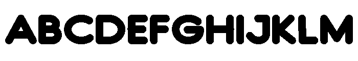 Muffiner Font UPPERCASE