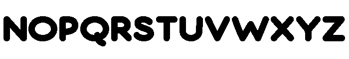 Muffiner Font UPPERCASE