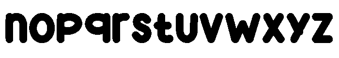 Muffiner Font LOWERCASE