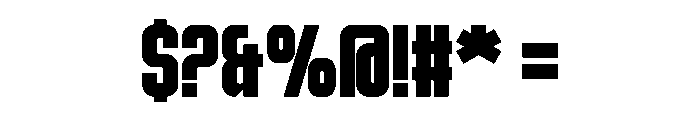 Mugcofa Regular Font OTHER CHARS
