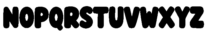 Mugora Bold Font UPPERCASE