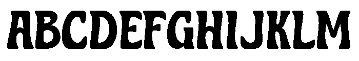 Muina Love Regular Font UPPERCASE