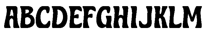 MuinaLove-Regular Font UPPERCASE
