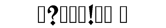 Mujahid Regular Font OTHER CHARS