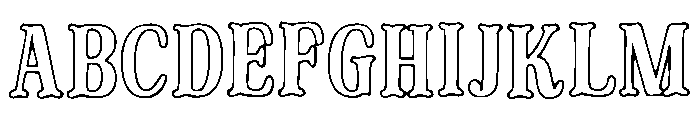Muli Font UPPERCASE