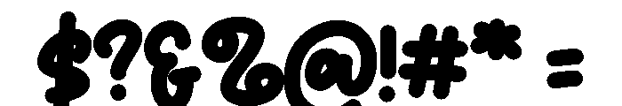 Muljo Jnck Font OTHER CHARS
