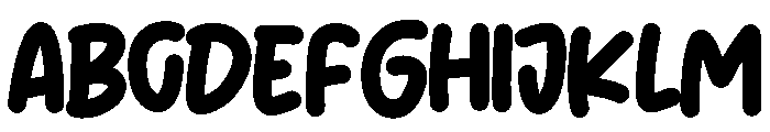 Muljo Jnck Font UPPERCASE