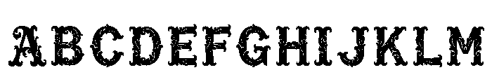 Mullet Regular Font UPPERCASE