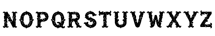 Mullet Regular Font UPPERCASE