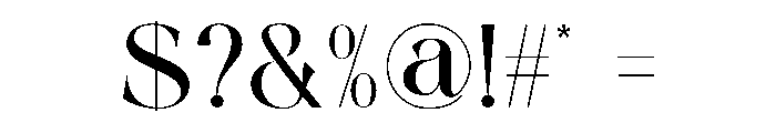 Mulnir Font OTHER CHARS