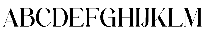 Mulnir Font UPPERCASE