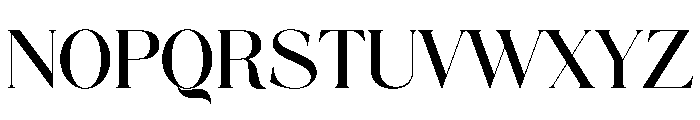 Mulnir Font UPPERCASE