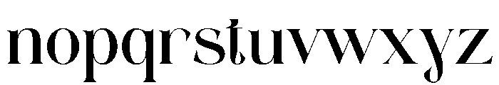 Mulnir Font LOWERCASE