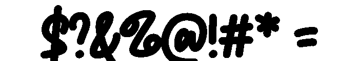 Mulyo Font OTHER CHARS