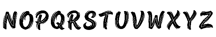 Muna Regular Font UPPERCASE