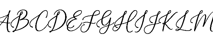Munare Font UPPERCASE