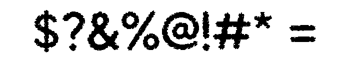 Munchee Regular Font OTHER CHARS