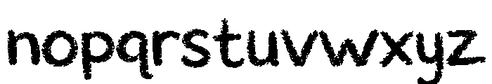 Munchee Regular Font LOWERCASE
