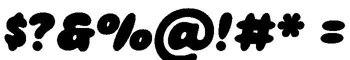 Munchero Regular Font OTHER CHARS