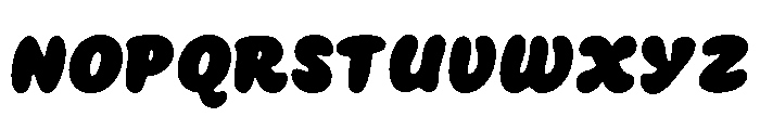 Munchero Regular Font UPPERCASE