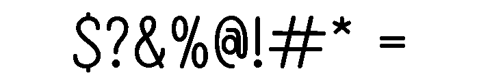 Munchy Cookie Regular Font OTHER CHARS