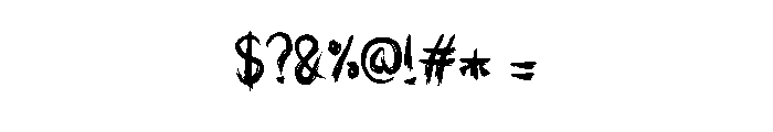 Muneban Regular Font OTHER CHARS