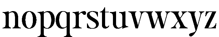Munkale Display Regular Font LOWERCASE