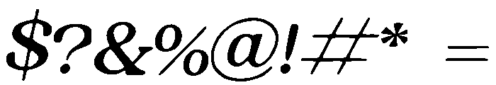 Muntingia Font OTHER CHARS