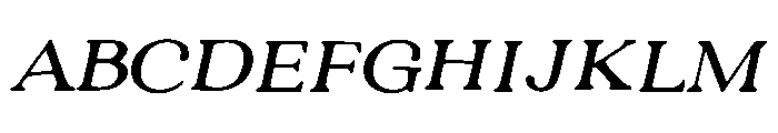 Muntingia Font UPPERCASE