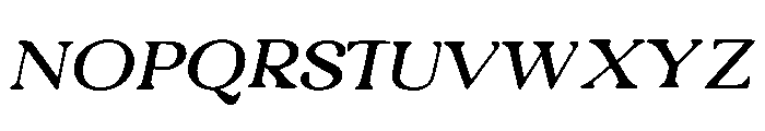 Muntingia Font UPPERCASE