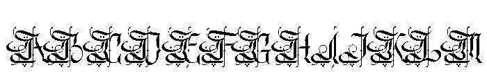 Muqodimah Regular Font UPPERCASE
