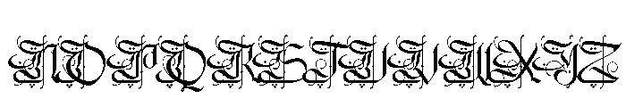 Muqodimah Regular Font UPPERCASE