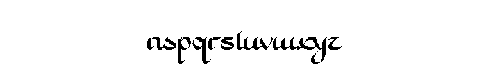 Muqodimah Regular Font LOWERCASE
