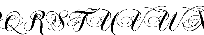 MurahthatCalligraphy Font UPPERCASE