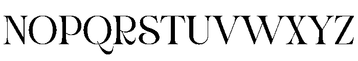 Mured Ruberi Font LOWERCASE
