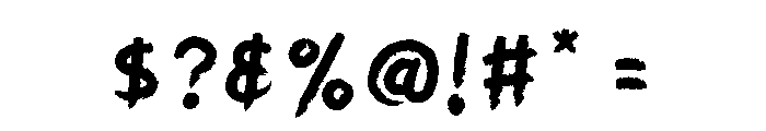 Murillage Notes Font OTHER CHARS