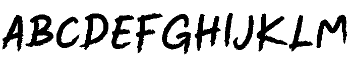 Murillage Notes Font UPPERCASE