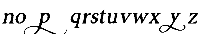 Murisa Agnelli Italic Font LOWERCASE