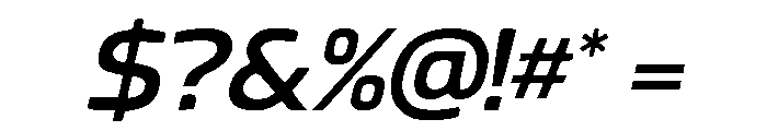 Murisa Albertina Italic Font OTHER CHARS