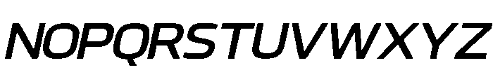 Murisa Albertina Italic Font UPPERCASE
