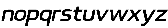 Murisa Albertina Italic Font LOWERCASE