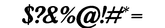 Murisa Chappelle Regular Font OTHER CHARS