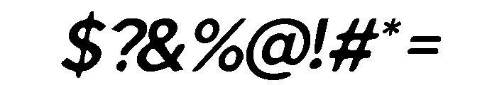 Murisa Edoardo Italic Font OTHER CHARS