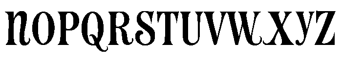 Murisa Evelyn Regular Font UPPERCASE