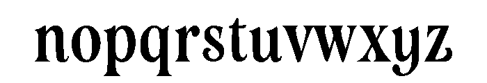 Murisa Evelyn Regular Font LOWERCASE
