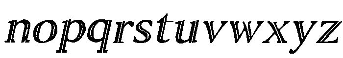 Murisa Giancarlo Italic Font LOWERCASE