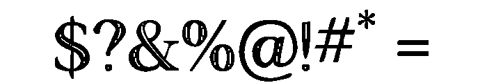 Murisa Giancarlo Regular Font OTHER CHARS